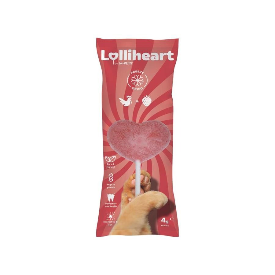 M-pets Lolliheart Çilekli Kedi Ödülü 4 GR | SRC: Barcode: 6953182769392-1